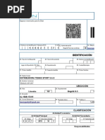 Espacio Reservado para La Dian: Identificación