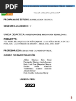 Proyecto de Investigacion V Ciclo