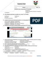 Examen Segundo Trimestre