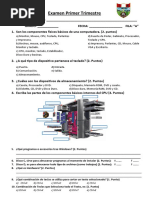 Examen Primer Trimestre