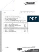 Physics Paper 3 TZ1 SL