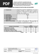 6 Bases de Datos para Aplicaciones