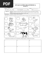 Evaluación Diagnóstica Música 2° Basico