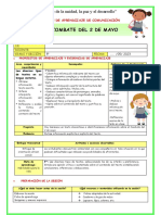 Ses-Fecha Cívica-El Combate Del 2 de Mayo