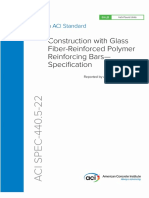 ACI 440 5 22 Construction With Glass Fiber Reinforced Polymer Reinforcing