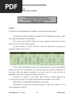 TD5 - Dimensionnement Section Des Cables Et Protection