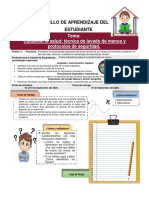 CUADERNILLO DE APRENDIZAJE DEL ALUMNO - Sesión 6