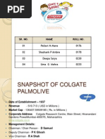 Colgate Palmolive Financial Statement