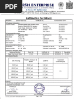 29-Stop Watch Calibration Cartificate