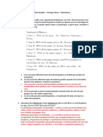 Lista 2 - Gabarito