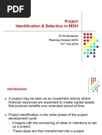 Project Identification, Prioritization and Selection - DR - Ali Munawar PDF