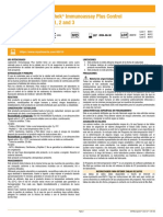 Lyphochek Immunoassay Plus Control Levels 1, 2 and 3: Página 1 - 2023-02 - 1536-00S /spanish Español