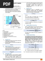 Hydraulics Lecture Notes 4 - Analysis of Gravity Dams