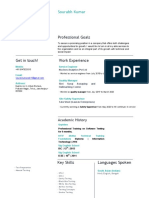 Sourav Resume PDF PDF