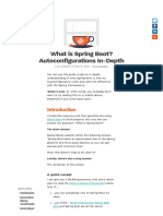 What Is Spring Boot - Autoconfigurations In-Depth PDF