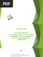 Internal Audit Training-Internal Auditors