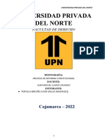 10 Reforma Constitucional Monografia