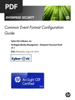 Cyber-Ark Privileged Identity Management 7 1 CEF Config Guide 2012