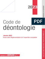 Code de Deontologie PDF