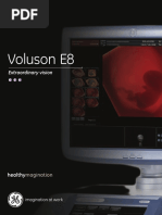 GE Voluson E8 Ultrahang - Brosura