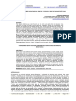 Texto Do Artigo, Inquietações Sobre A Natureza COM AUTORIA PDF