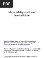 Mbio 304, Lec-4, Microbial Decomposition of Hemicellulose