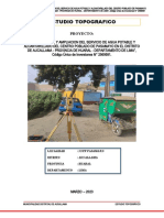 Informe de Estudio Topografico