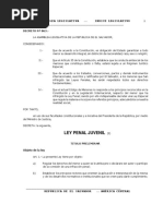 Ley Penal Juvenil PDF