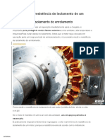 Como Medir A Resistência de Isolamento de Um Motor