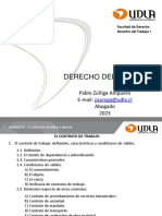 03 Derecho Trabajo I 2023 Relación Jurídico Laboral