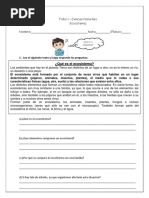 Ficha 1 - Ecosistemas PDF