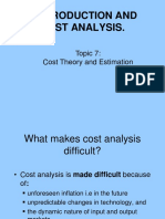 Part 3.2 Cost Estimation