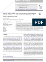 Detection of Water Leakage Paths Using Self-Potent PDF