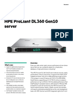 HPE ProLiant DL360 Gen10 server-PSN1010007891USEN PDF