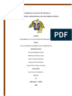 Evaluación Económica de Un Proyecto PDF