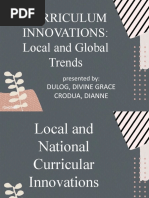 Curriculum Innovations (Crodua and Dulog)