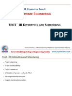 Unit 3 Estimation and Scheduling PDF