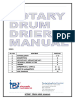 Rotary Drum Dryer Manual