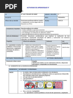 Resolvemos Problemas de Dos Etapas Usando Estrategias