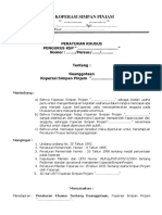 Contoh Persus Keanggotaan PDF