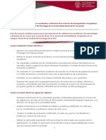 Acuerdos Sobre El Cursado en Modalidad A Distancia PDF