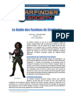 (Starfinder) Le Guide Des Factions