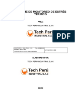 Informe de Monitoreo Por Estres Termico