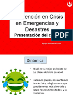 Presentación Del Curso Intervención en Crisis