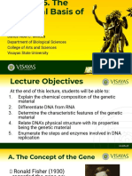 Lecture 5. The Chemical Basis of Heredity PDF