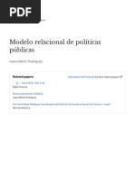 Graglia-Kunz-Merlo - Modelo Relacional de Política Pública PDF