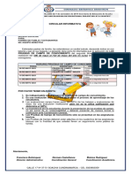 Circular Segunda Prueba de Campo de Conocimiento 2023 PDF