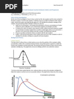 Kinetics of The Acid Catalysed Reaction Between Iodine and Propanone Final Lol