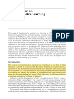 Mezirows Overview Transformative PDF