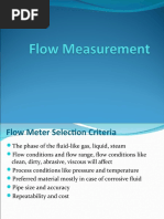 Flow Measurement